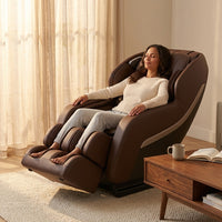 Jin L Track Deluxe Zero Gravity Full Body Massage Chair with Lumbar, Forearm & Calf Heat Therapy and Shiatsu Calf Massage — Lifestyle