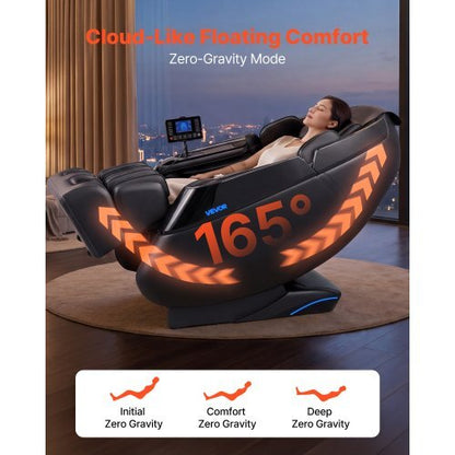 4D Zero-Gravity Massage Chair with SL Track and Heat