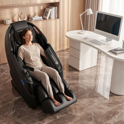 4D Zero-Gravity Massage Chair with SL Track and Heat