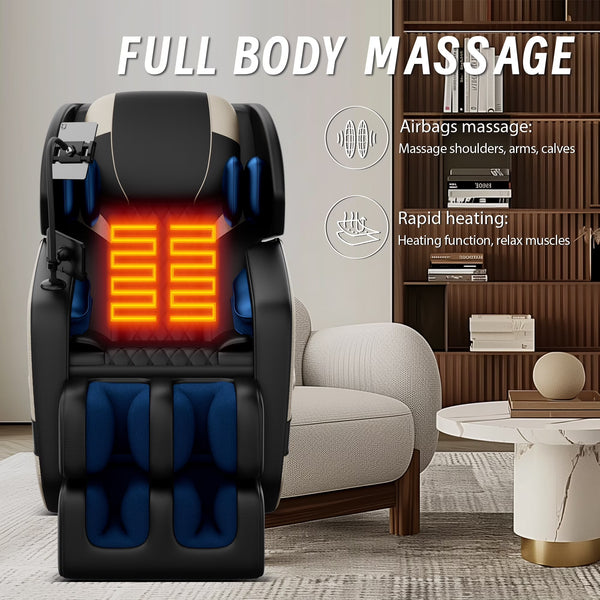 Zero Gravity Massage Chair – Heat, Air Compression & Touchscreen