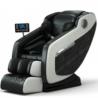 Shiatsu Massage Chair with Zero Gravity Recline, Full Body Air Compression, Heat Therapy, and Extendable Footrest - for Home/Office, Ideal Gift for Relaxation — Studio Shot