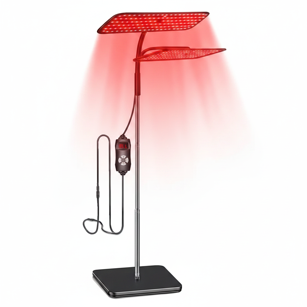 660Nm 850Nm LED Red Light Therapy Panel with Stand near Infrared Therapy Lamp Devices for Body Muscle Relax and Skin Care