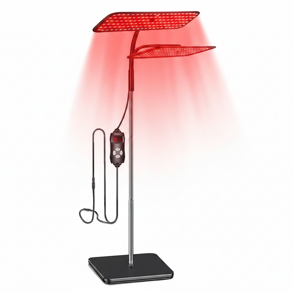 660Nm 850Nm LED Red Light Therapy Panel with Stand near Infrared Therapy Lamp Devices for Body Muscle Relax and Skin Care