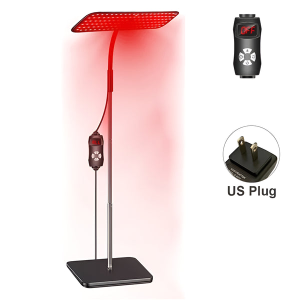 660nm & 850nm LED Red Light Therapy Panel with Stand