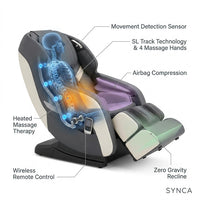 Circ+ Zero Gravity SL Track Heated Massage Chair — How It Works