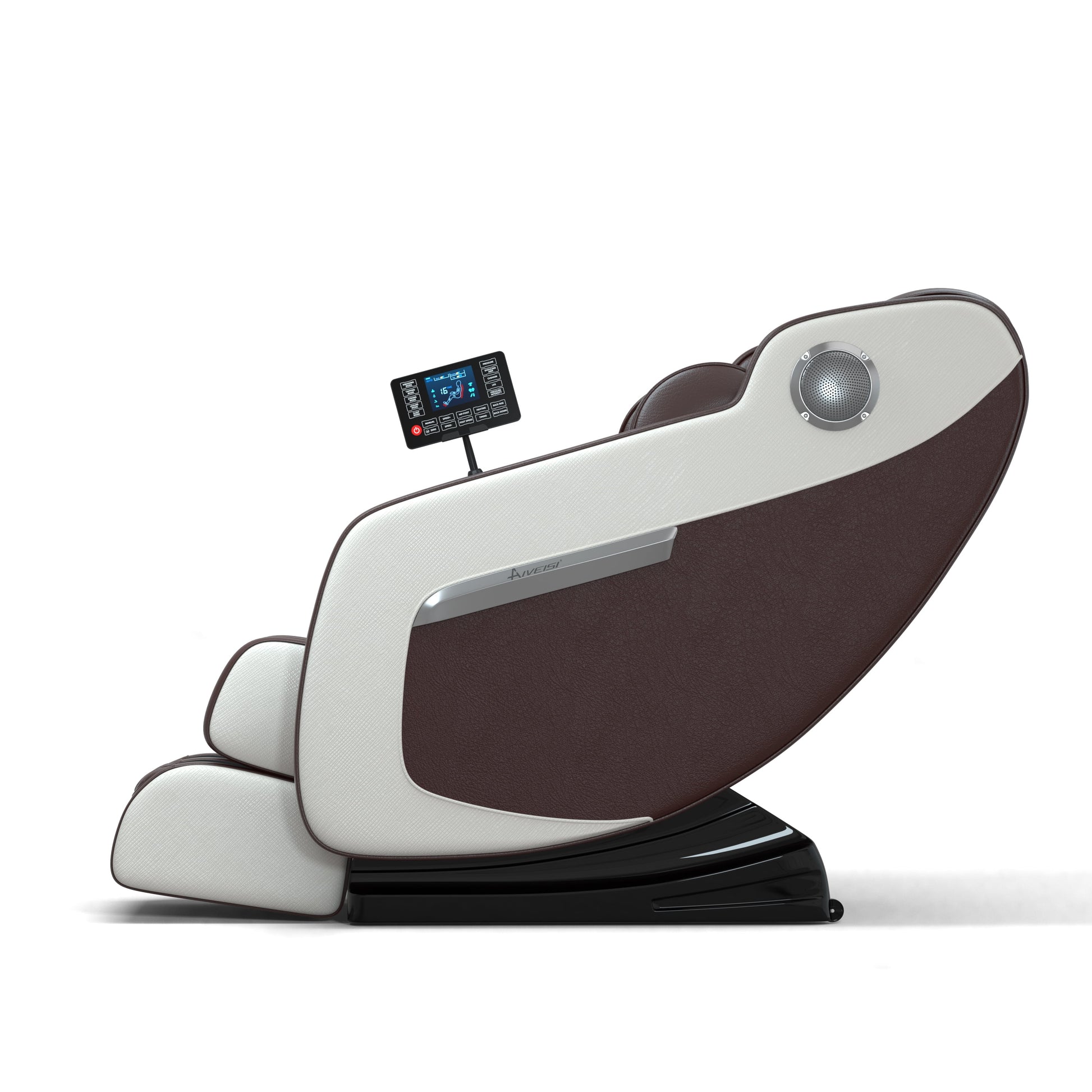 Full Body Massage Chair with Zero Gravity, Heated Back & Legs, 20 Airbags, Bluetooth, Shiatsu Recliner for Home