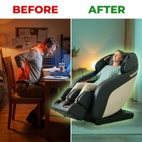 Circ+ Zero Gravity SL Track Heated Massage Chair — Before & After
