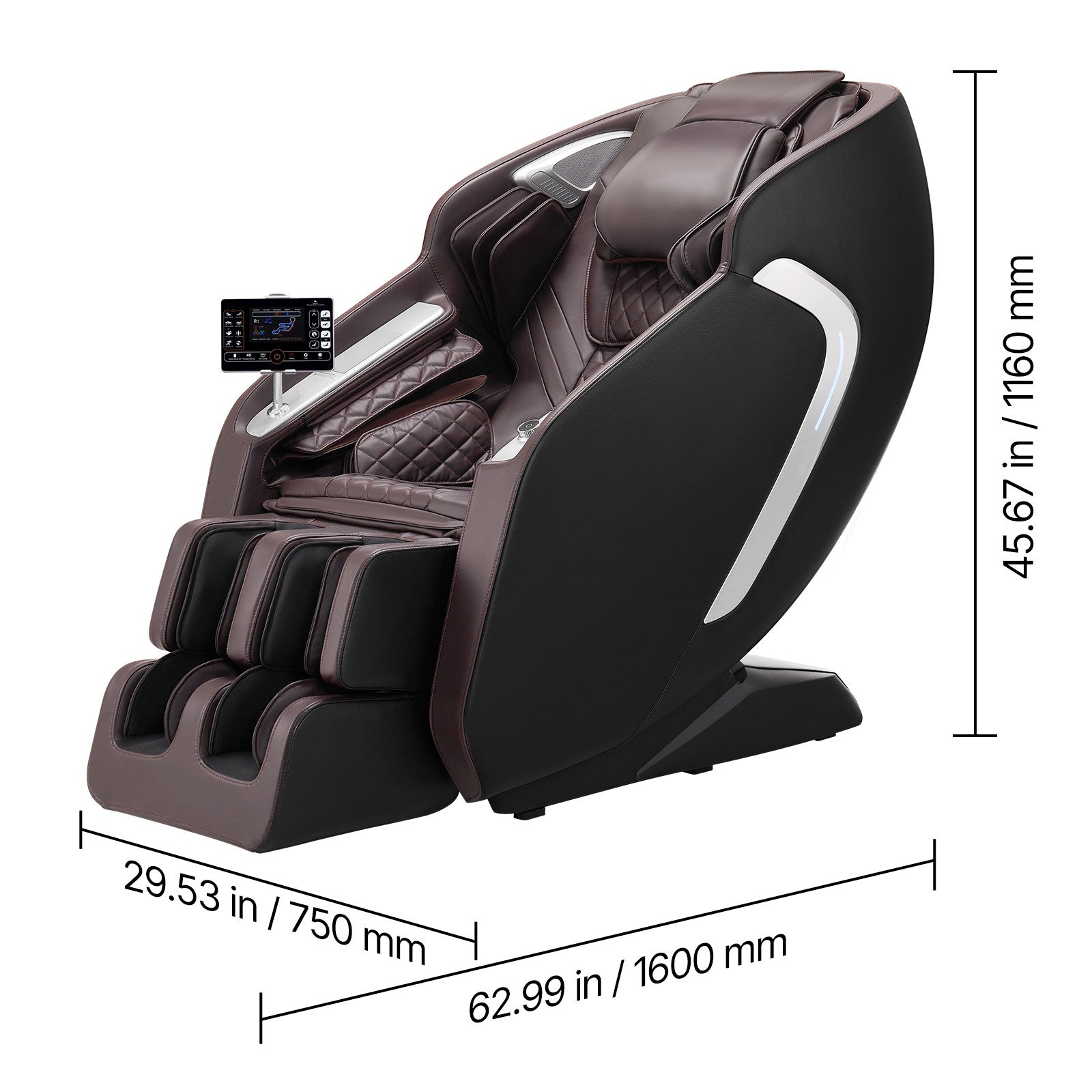 Uimoso Massage Chair Full Body 4D Massage Recliner with Sl-Track & Yoga Stretch