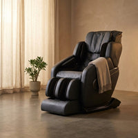 Jin L Track Deluxe Zero Gravity Full Body Massage Chair with Lumbar, Forearm & Calf Heat Therapy and Shiatsu Calf Massage — Studio Shot