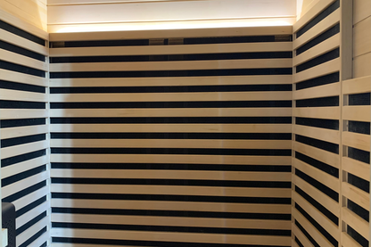 Two-Person Full-Spectrum Infrared Sauna with Red Light