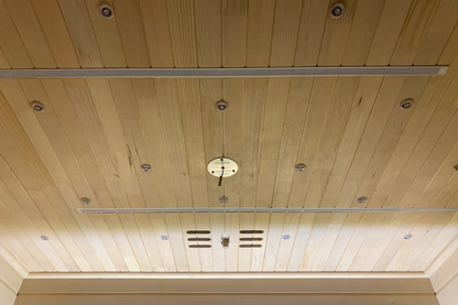 Two-Person Full-Spectrum Infrared Sauna with Red Light