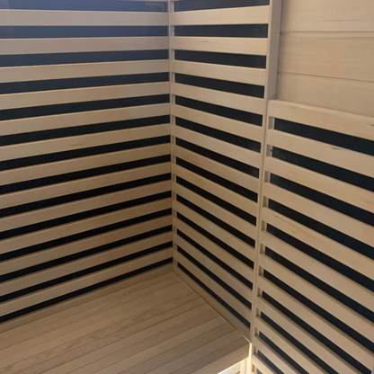 Two-Person Full-Spectrum Infrared Sauna with Red Light