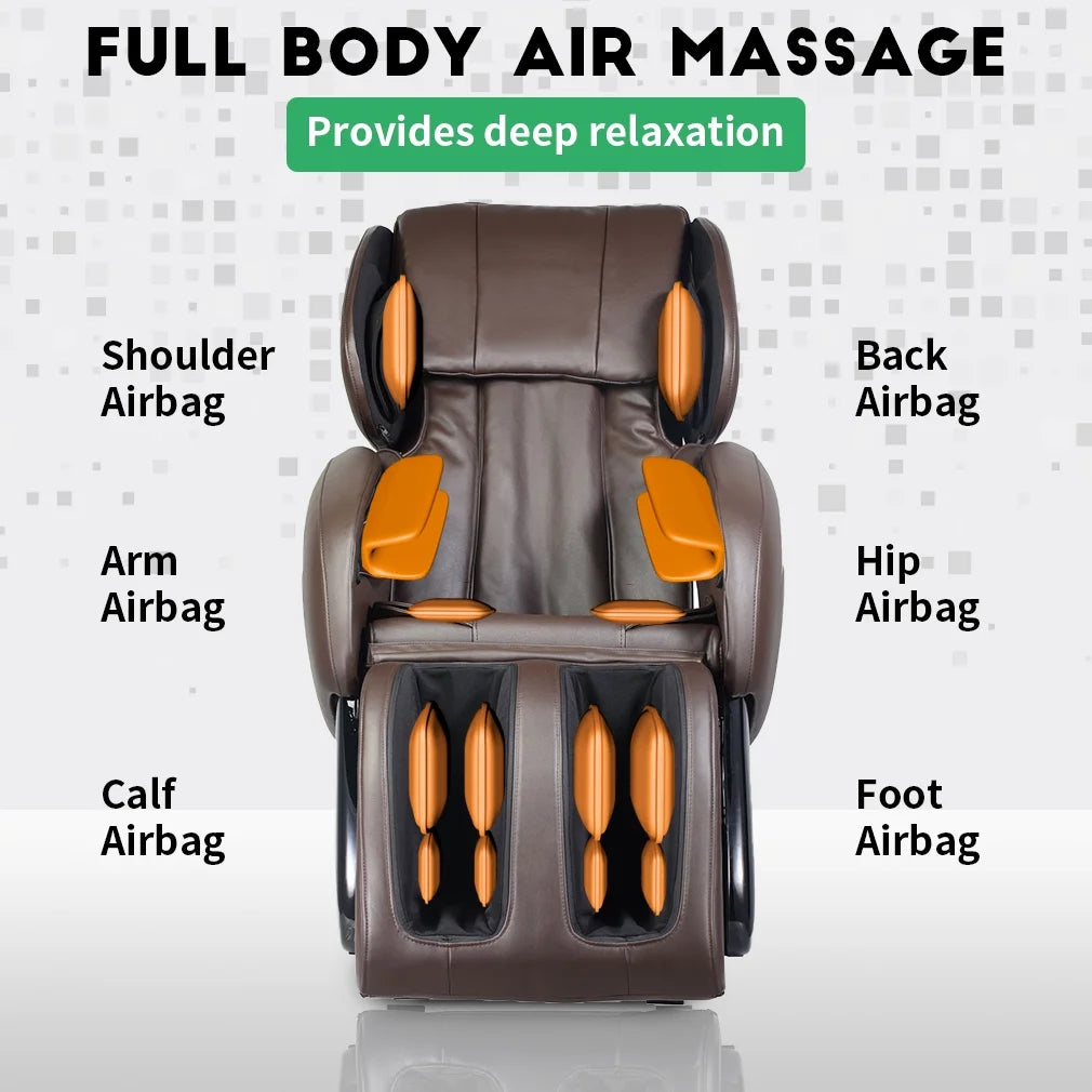 Best Massage Massge Chair, Brown — product view 3