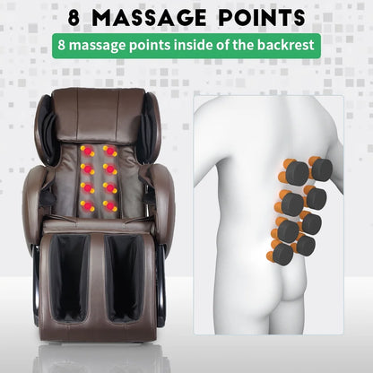 Best Massage Massge Chair, Brown — product view 7