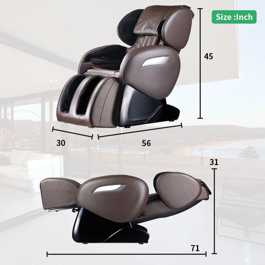 Best Massage Massge Chair, Brown — product view 8