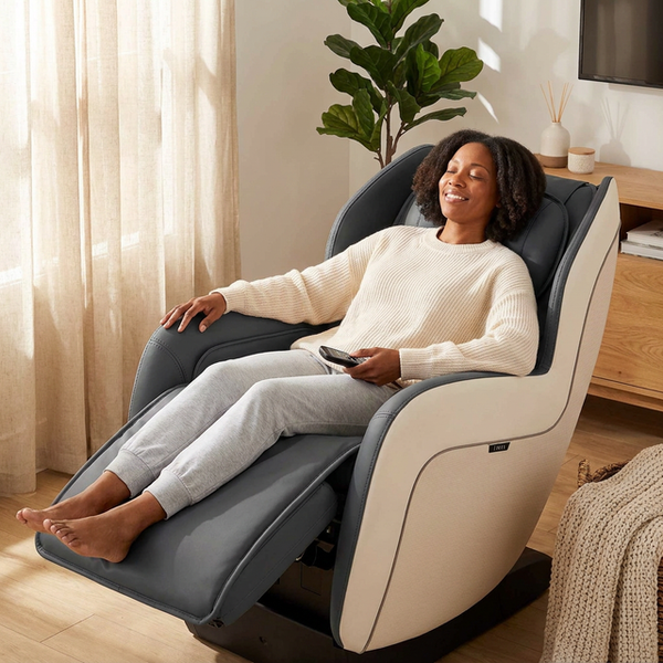 Zero Gravity Massage Chair Designed for Deep Muscle Relief, SL Track System, Heated Therapy, Wireless Remote
