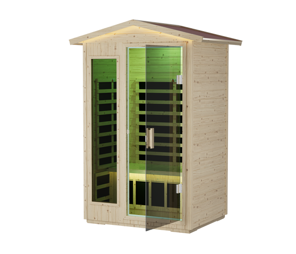 Far Infrared Sauna Room with Touchscreen and App Control