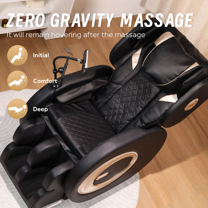 Massage Chair Recliner with Zero Gravity, Black