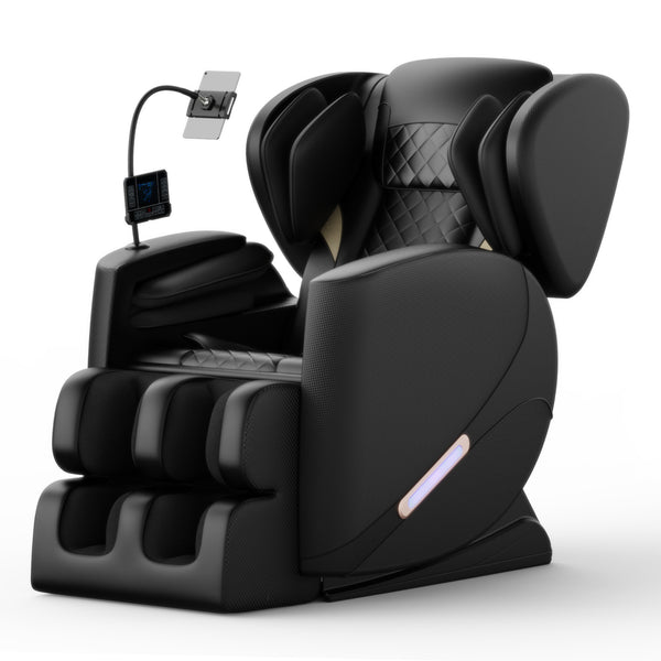 Full Body Massage Chair L Track Zero Gravity Shiatsu Massage Recliner W/5 Modes