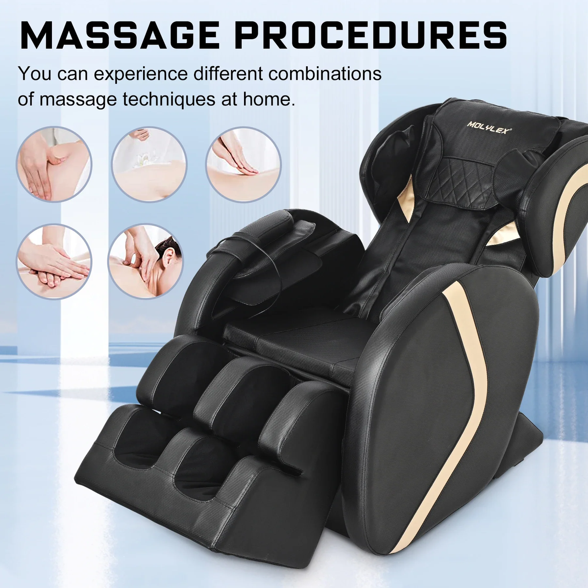 Full Body Massage Chair – Zero Gravity & Heat Therapy