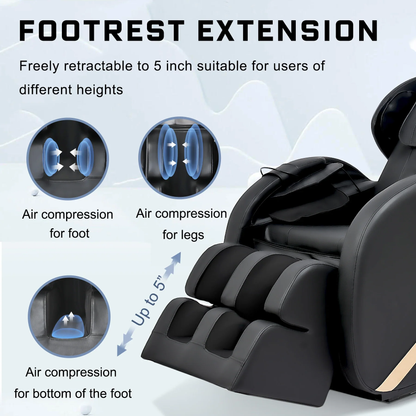 Full Body Massage Chair – Zero Gravity & Heat Therapy
