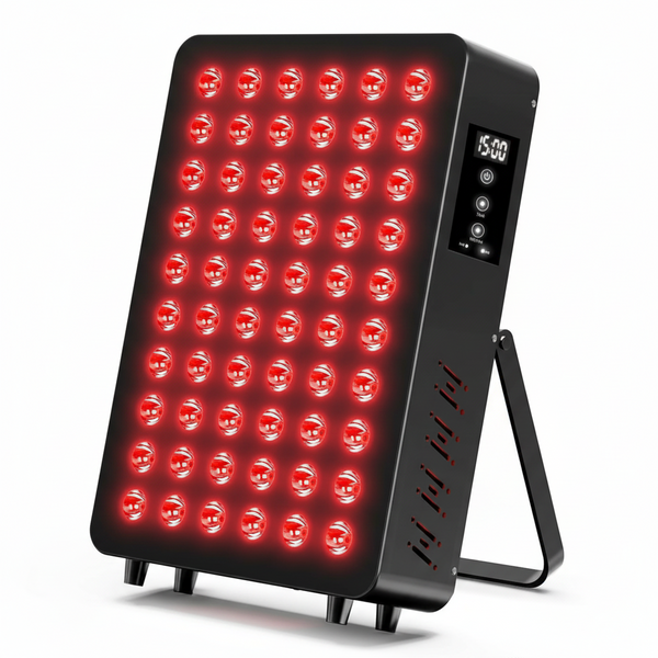 Red Light Therapy Panel with TENS, EMS & Stand – 660/850nm