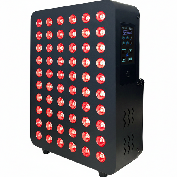 Red Light Therapy Panel, Dual Chip LED 660Nm 850Nm near Infrared Light for Body & Face, High Power Red Light Therapy Device for Muscle Recovery, Joint Pain Relief, Skin Rejuvenation at Home